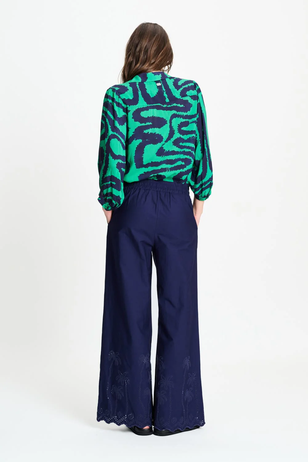 BLOUSE - Waves Green - Image 4